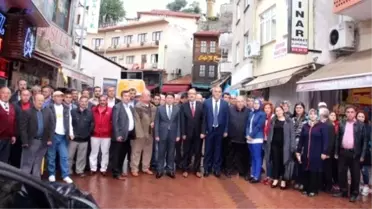 Tunç ve Bensiz Amasralı Muhtarlarla Buluştu
