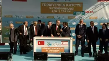 Cumhurbaşkanı Erdoğan ?güneydekiler Bu Sudan İstifade Etmek İstiyorlarsa Adını Barış Suyu Koyar...