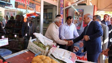 Vali Zorluoğlu Palu'yu Ziyaret Etti