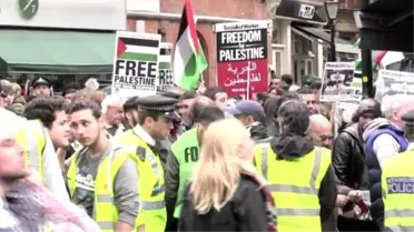 İsrail Londra'da Protesto Edildi