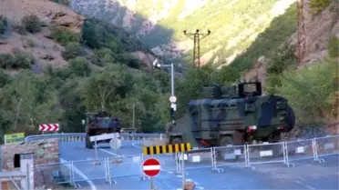Tunceli'de Operasyona Giden Askeri Araca Bombalı Saldırı (2)