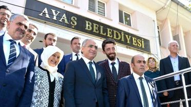 Bakan Topçu, Ayaş'ta İncelemelerde Bulundu