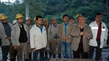 Çakan Madencilerle Gelik'te Buluştu