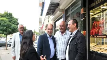 Demirel, Musa Anter'de Esnaf Ziyareti Yaptı