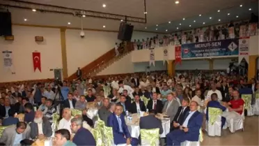 Adıyaman'da, 'Öncü Medeniyet, Güçlü Sendika, Büyük Türkiye' Gecesi