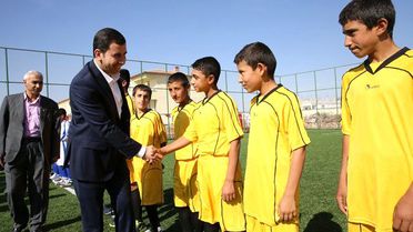 Karaköprü Kırsalında Gençler Sporla Buluşuyor