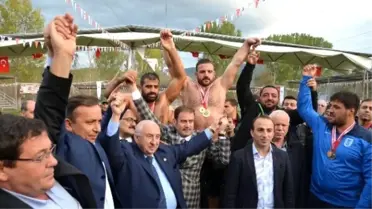 Kargı Güreşlerinde Başpehlivan Salih Erinç Oldu