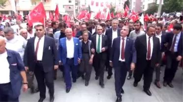 Tarsus - MHP'li Öztürk: Ey Başbakan, Ankara Bombasının Bir Yerinde Emrettiklerinin Eli Var Mıydı?