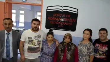 Seydikemer'e Şehit Adnan Ergen Kütüphanesi Açıldı