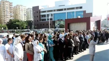 Aydın'da Sağlık Çalışanlarına Yönelik Terör Olayları Protesto Edildi