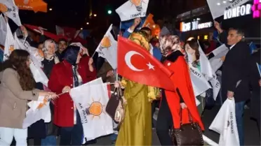 Bakan Avcı ve Milletvekillerini Coşkulu Kalabalık Karşıladı