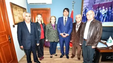 Başkan Demirağ'a Kızılay Haftası Kapsamında Ziyaret