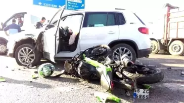 Turgutlu'da Motosiklet Kazası: 1 Ölü