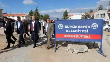 Kale İlçesindeki Meydan Yenileniyor