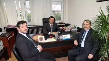 Başkan Şahin, İlçeye Yeni Atanan Hakim ve Savcıları Ziyaret Etti