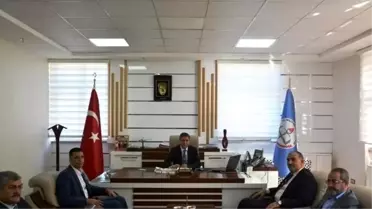 Strateji Planlama ve Yönetim Daire Başkanı Öztürk, Ali Tatlı'yı Ziyaret Etti