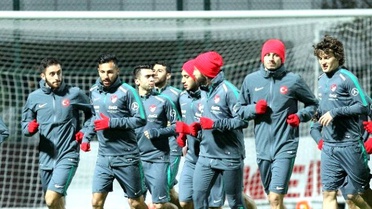 A Milli Takım, Yunanistan Maçı Hazırlıklarını Sürdürdü