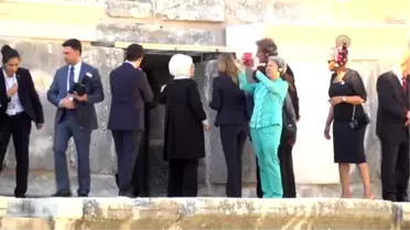 Lider Eşleri Aspendos Antik Tiyatrosu'nu Gezdi (2)