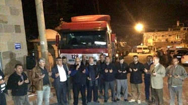 Kavak İhh Gönüllülerinden Suriye'ye Yardım