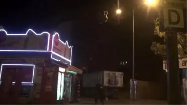 Konya'da Kepçenin Üzerinde Şov Yapan Gençler Korkuttu