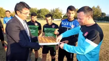 Başkan Selçuk'tan Baklavalı Moral