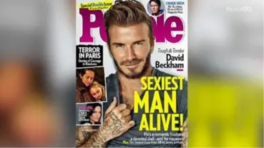 David Beckham İs People Magazine's 'Sexiest Man Of The Year'