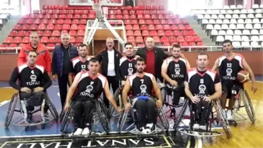 Engelsiz Gaziantepspor Beşinci Maçını Gaziantep Büyükşehir Belediyespor Tekerlekli Sandalye...
