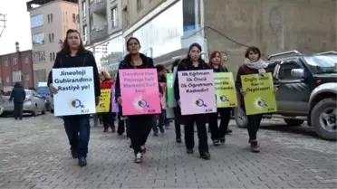 Kadınlardan 'Sessiz Çığlık' Eylemi