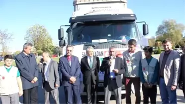 Sakarya Üniversitesinden Suriye'ye Bir Tır Yardım Gönderildi