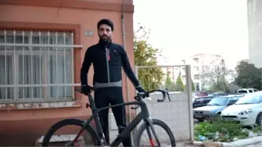 İstanbul'dan Bafra'ya Bisikletle Geldi