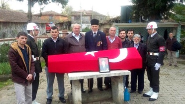 Kore Gazisi Askeri Tören ile Son Yolcuğuna Uğurlandı