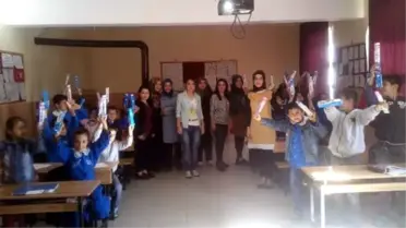 Üniversiteli Gençlerden, Kadınlar ve Çocuklara Eğitim