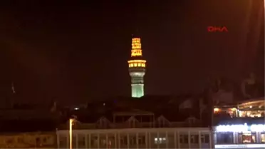 İstanbul Turuncuya Büründü