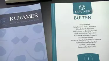 Kuramer, Kur'an-ı Kerim'in Doğru Anlaşılması İçin Hizmet Veriyor