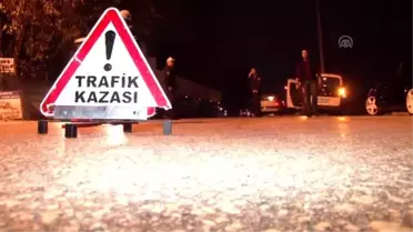 Otomobil Duvara Çarptı: 1 Ölü, 1 Yaralı