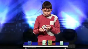 Ahmet Barış Atlı'nın Küp Gösterisi