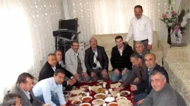 Ardıl Barajı İnşaatı Çalışanları Yemekte Buluştu