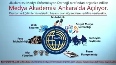 Umed Medya Okulu'na Kayıtlar Başladı