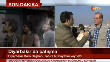 Olay Yerindeki Muhabir Diyarbakır'daki Saldırı Anını Anlattı