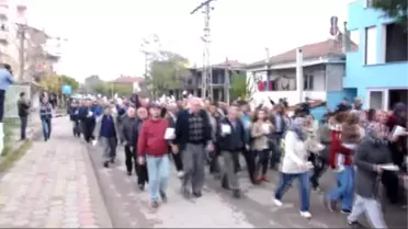 Soma'da Kamyon Garajı Protestosu