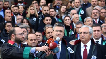 Ankara Adliyesi Önünde Elçi Protestosu