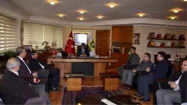 AK Parti İl Yönetiminden Özgüven'e Teşekkür Ziyareti