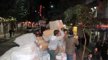 Elazığ'dan Türkmenlere 1 Tır Yardım