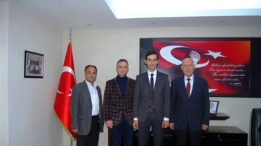 Basın Mensuplarından Kaymakam Meşeli'ye Veda Ziyareti