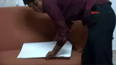 Gaziantep Ellerinin Olmaması Resim Yapmasını Engellemedi