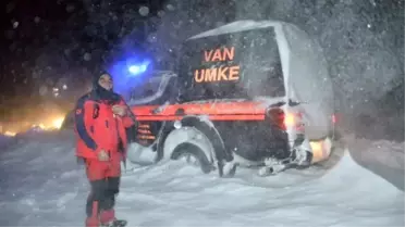 Tuşba'da Hasta Kurtarma Operasyonu