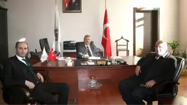 Prof. Dr. Serdar Sevimli Halit Orhan'ı Ziyaret Etti