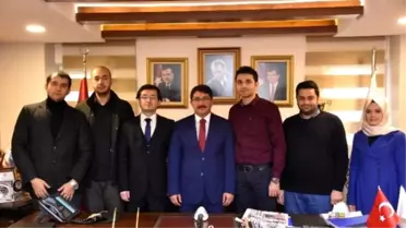 Başkan Çelik Tügva'yı Ağırladı