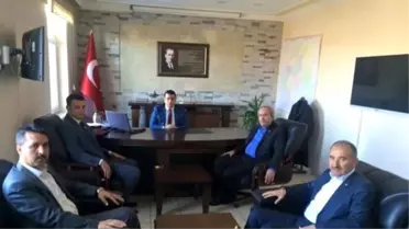 Memur-sen Kayseri İl Başkanı Aydın Kalkan Pınarbaşı İlçesinde Ziyaretlerde Bulundu