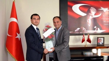 Gazetecilerden Kaymakam Deli'ye Ziyaret